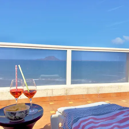 Apartman Atico Con Vistas Unicas Lobos Y Lanzarote Corralejo